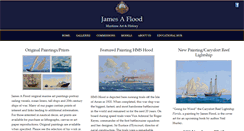 Desktop Screenshot of jamesaflood.com
